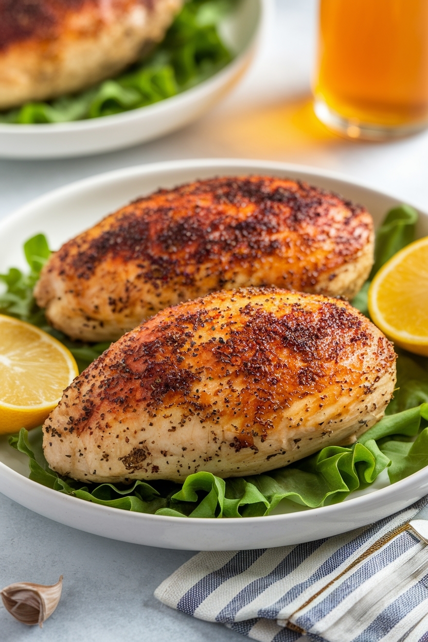 baked honey garlic chicken