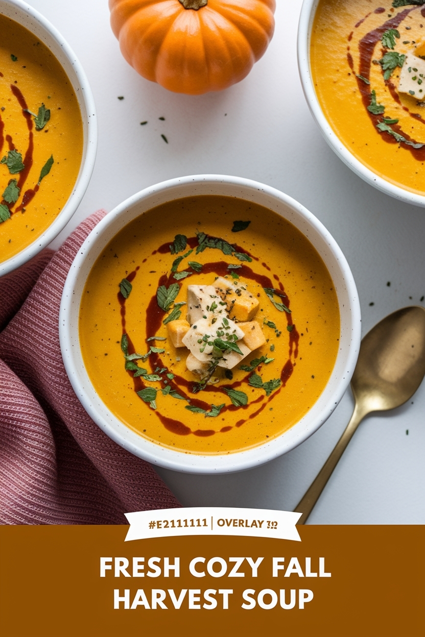 cozy fall harvest soup