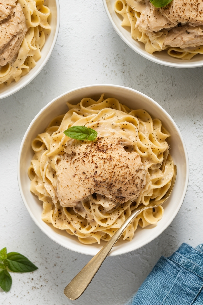 creamy tuscan chicken pasta