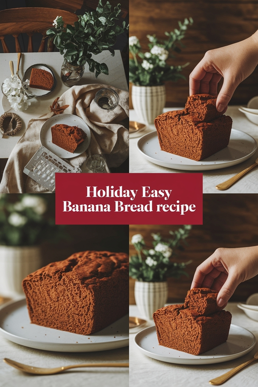 easy banana bread recipe