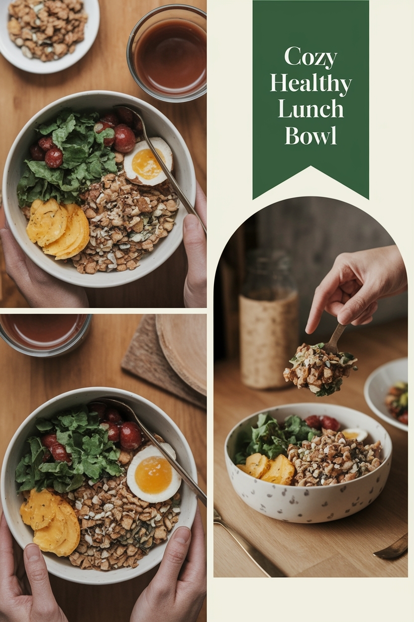 healthy lunch bowl