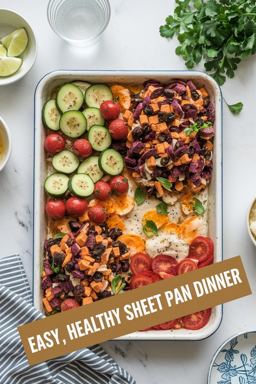 healthy sheet pan dinner