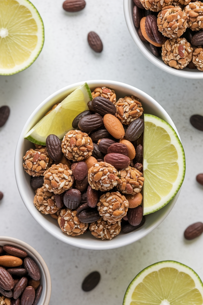 healthy trail mix snack bites