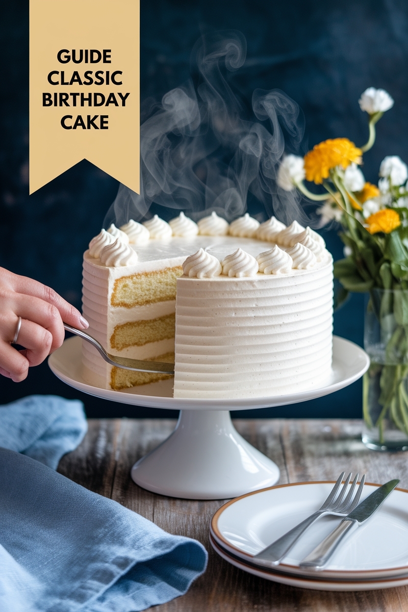 classic birthday cake