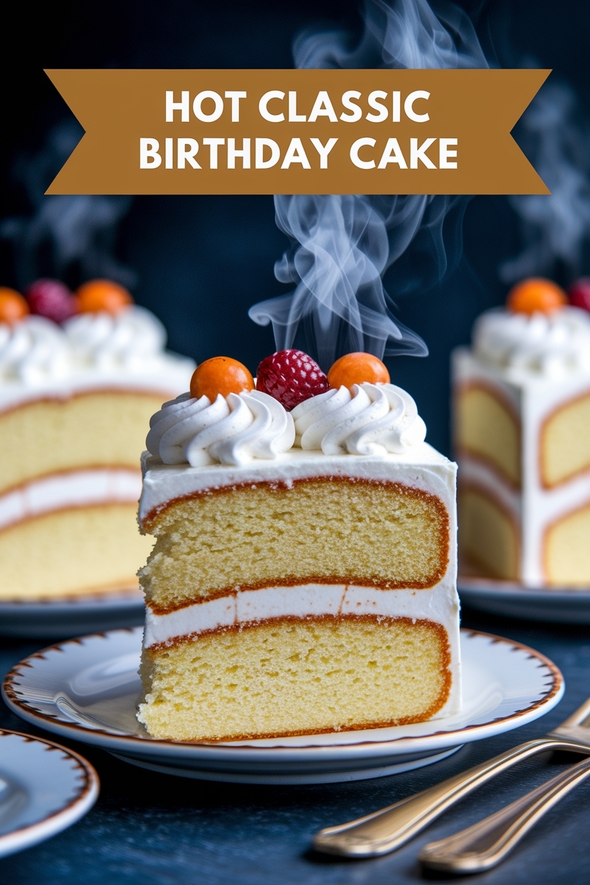 classic birthday cake