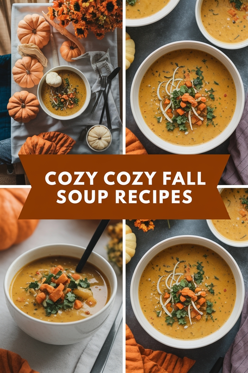 cozy fall soup recipes