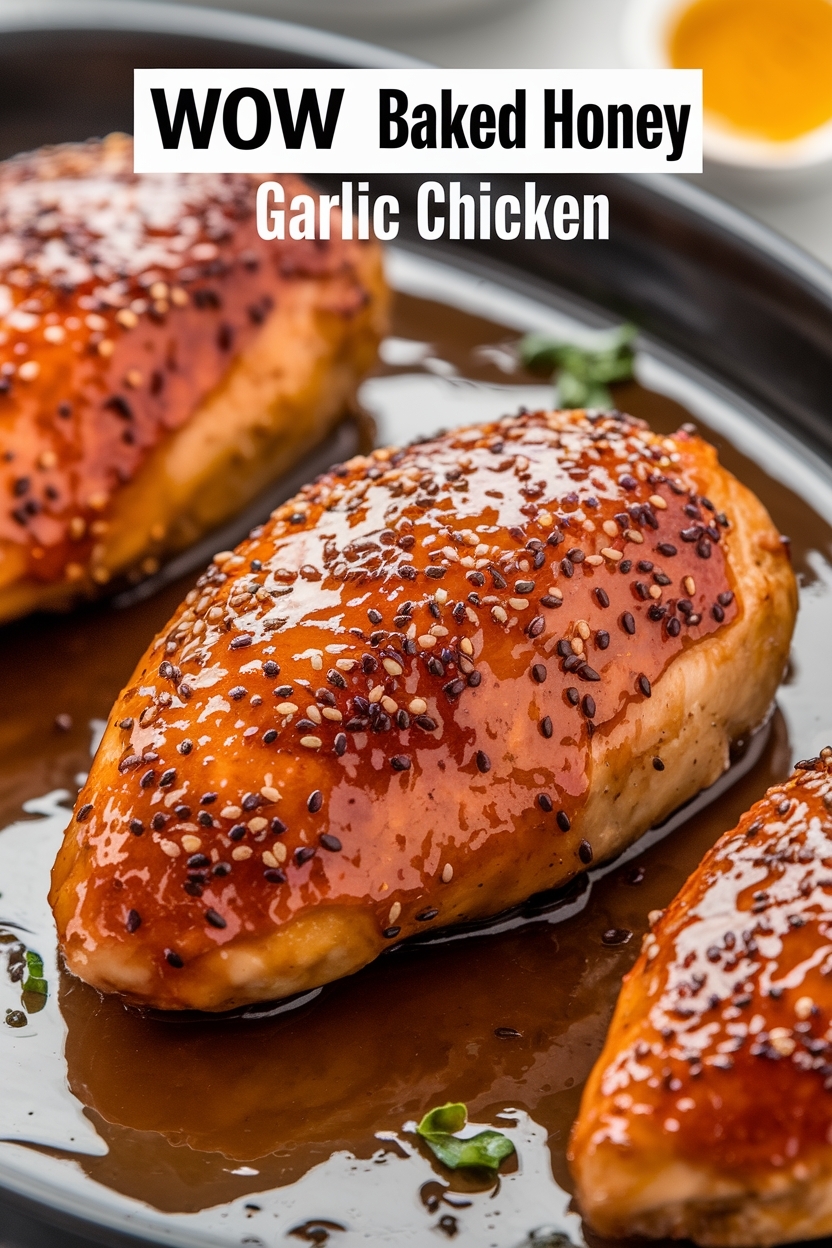 baked honey garlic chicken