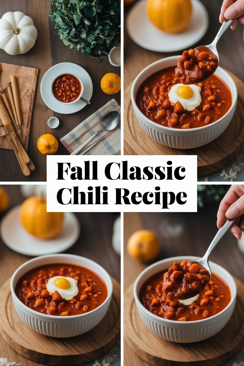 classic chili recipe