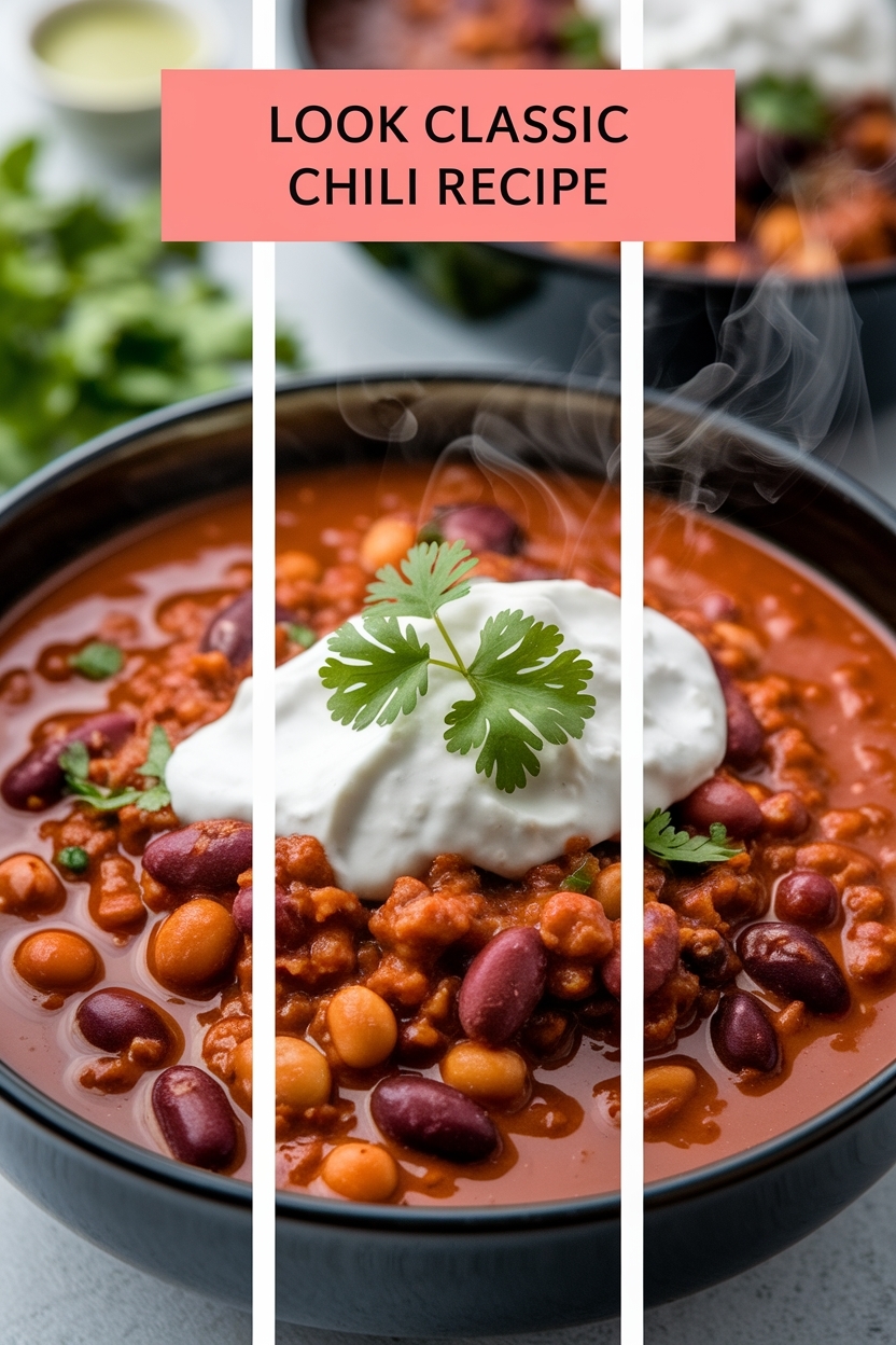classic chili recipe