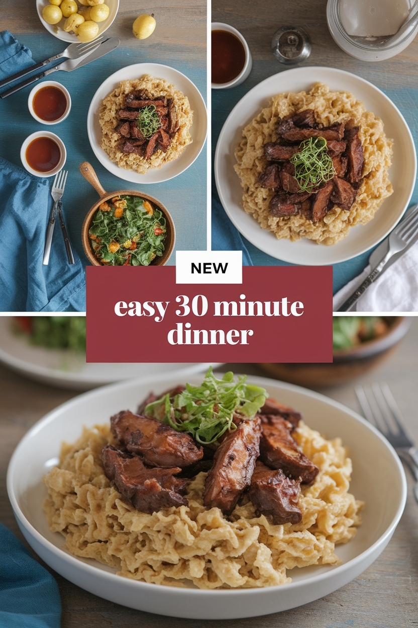 easy 30 minute dinner