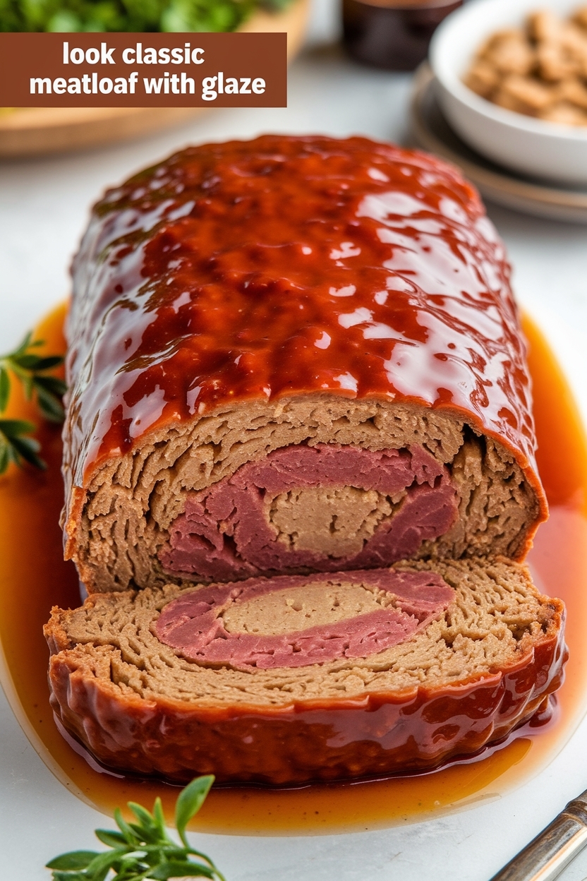 classic meatloaf with glaze