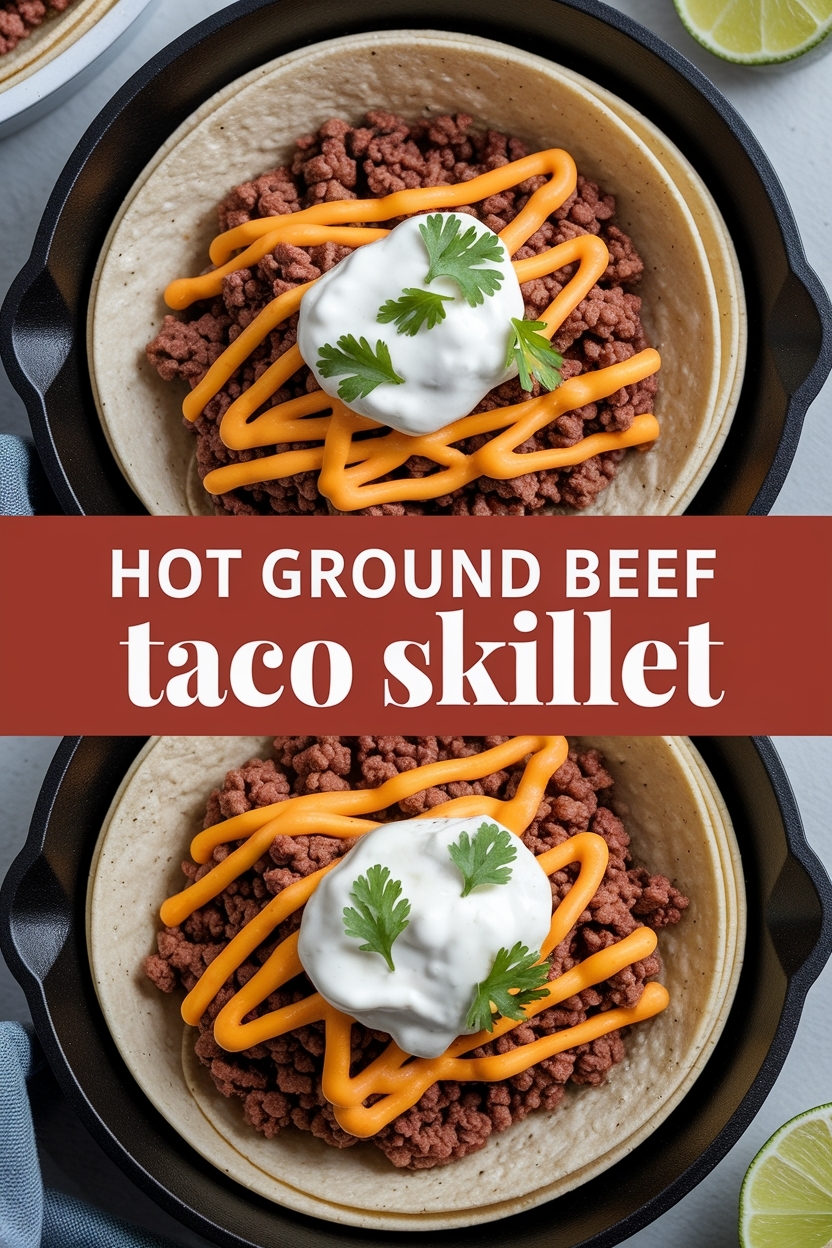 ground beef taco skillet