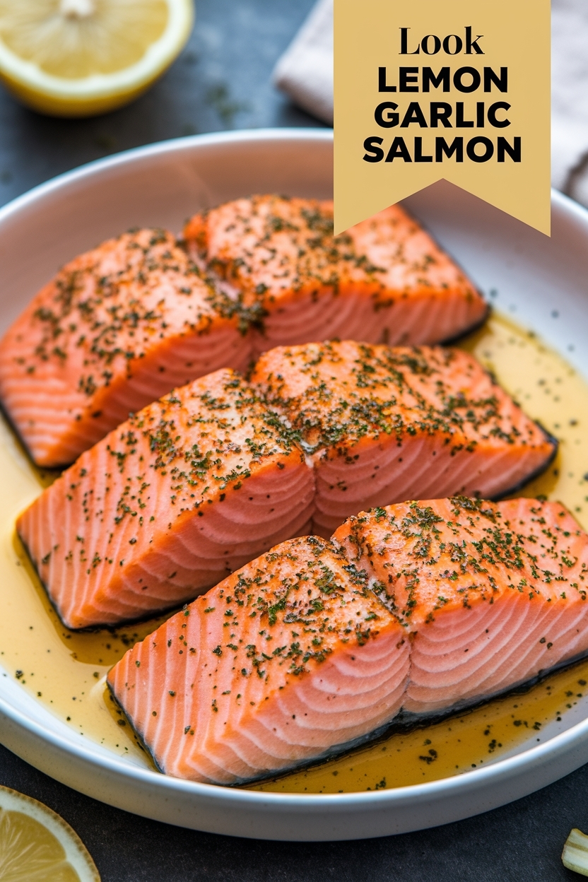 lemon garlic salmon