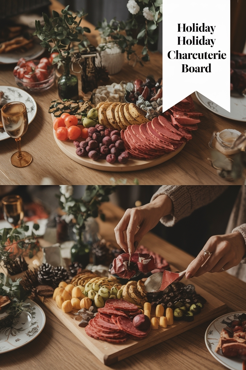 holiday charcuterie board