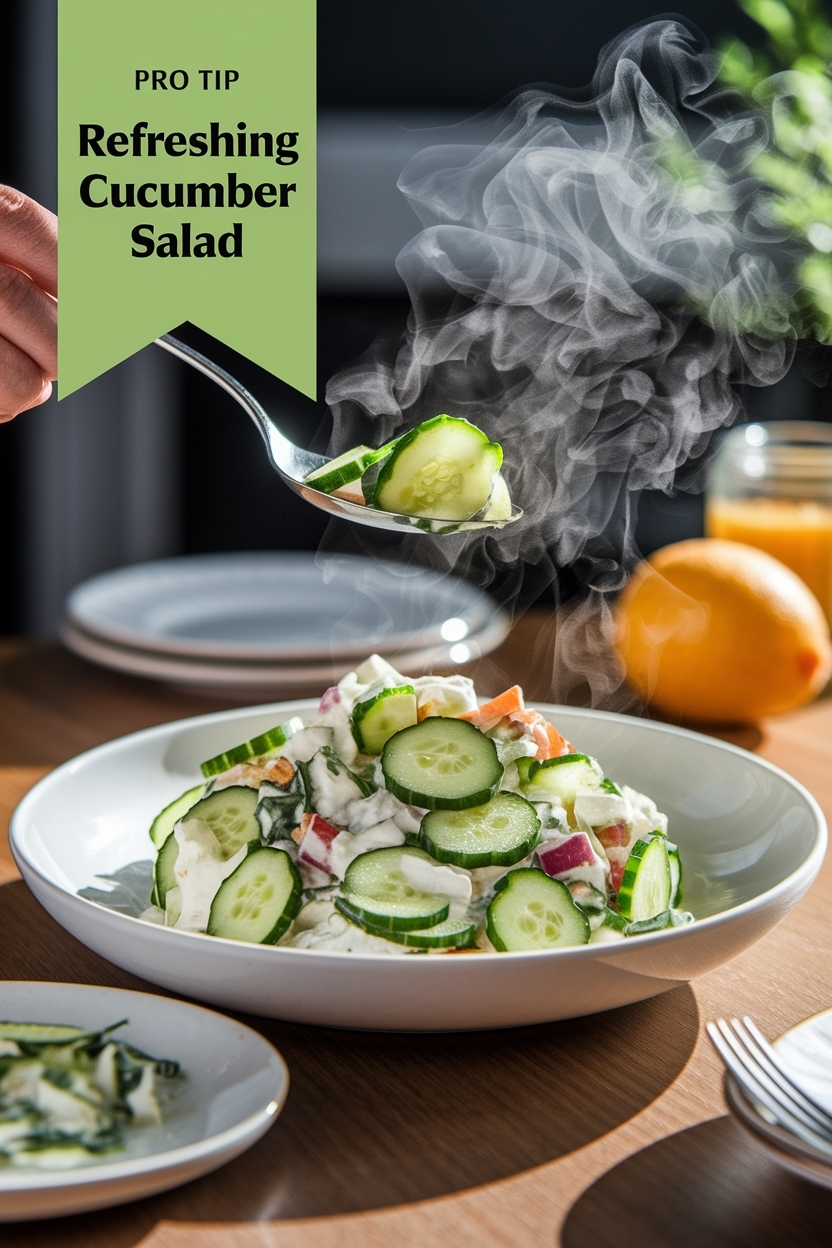 refreshing cucumber salad