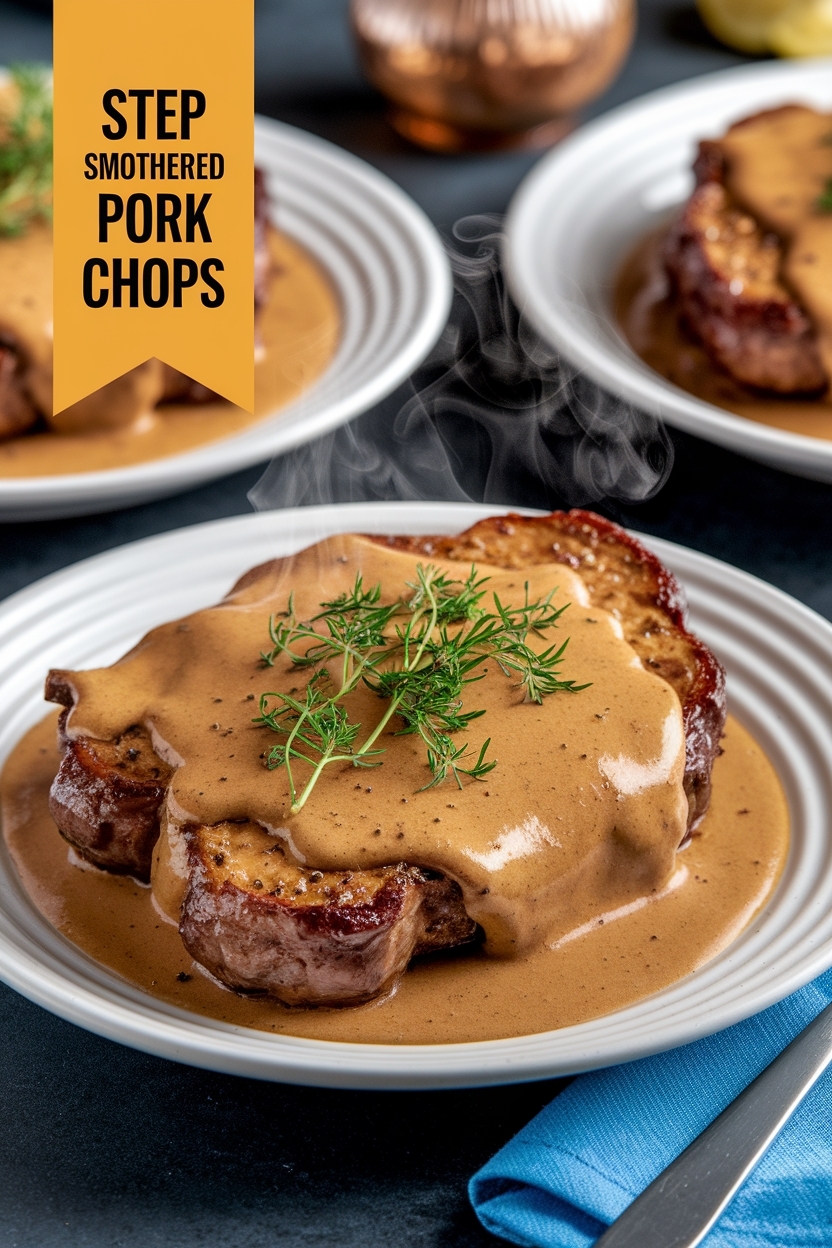 smothered pork chops