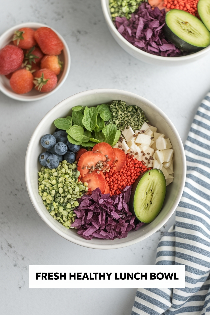 healthy lunch bowl