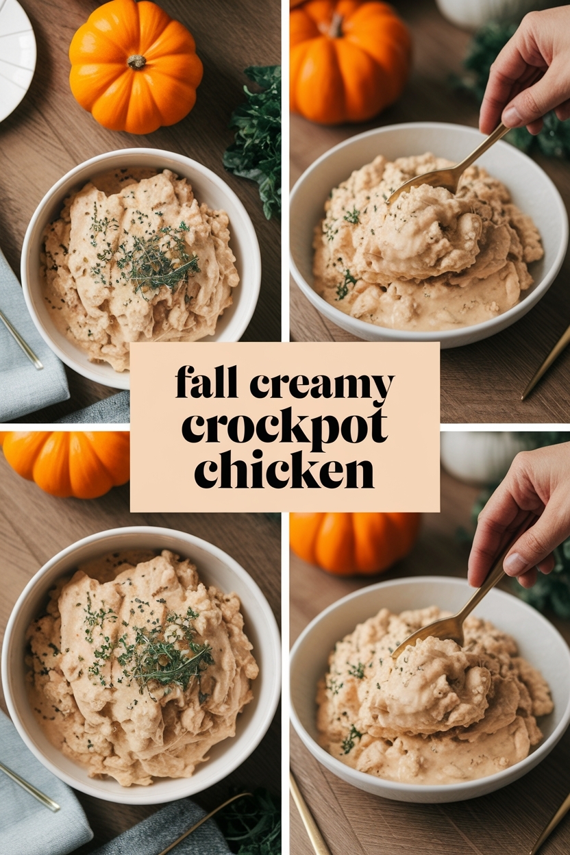 creamy crockpot chicken