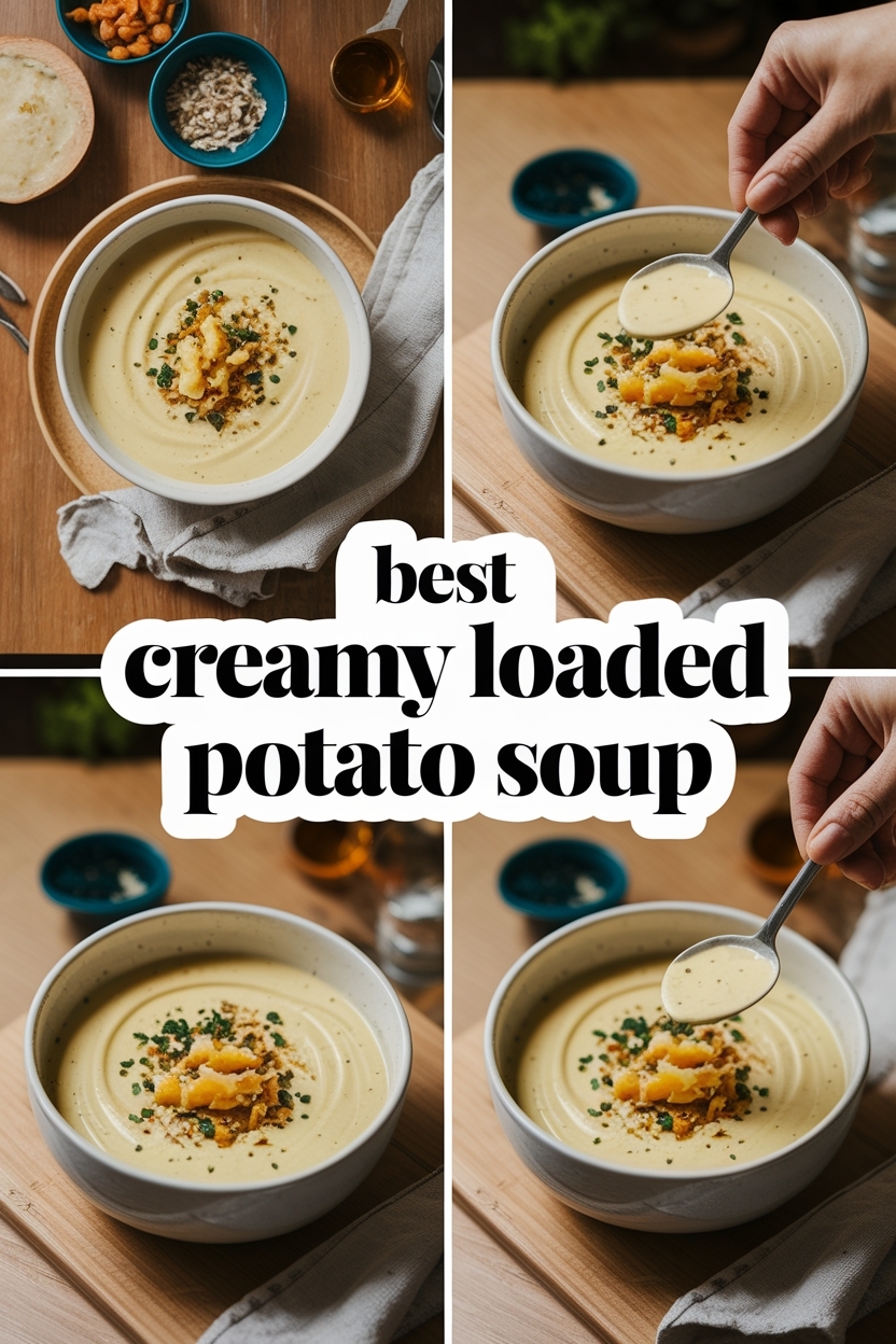 creamy loaded potato soup