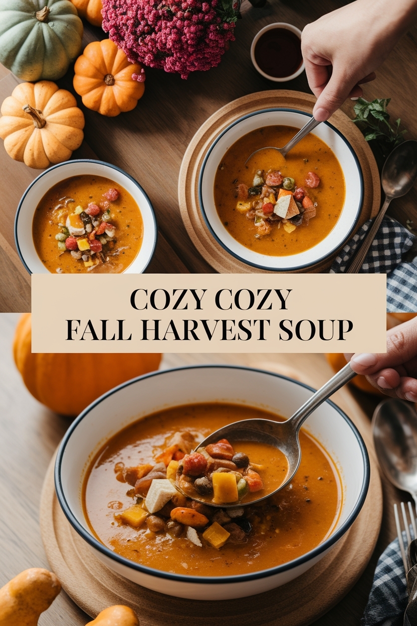 cozy fall harvest soup