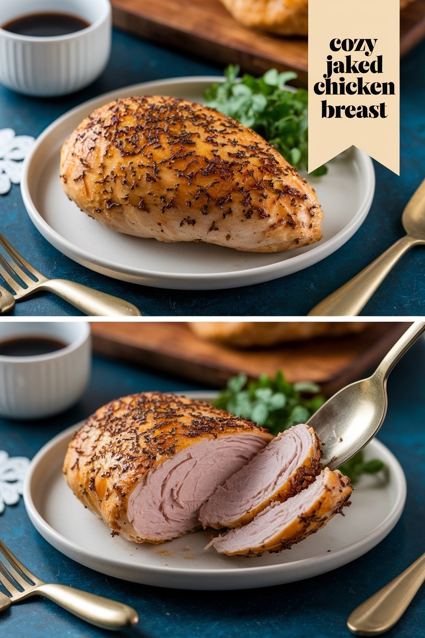 juicy baked chicken breast