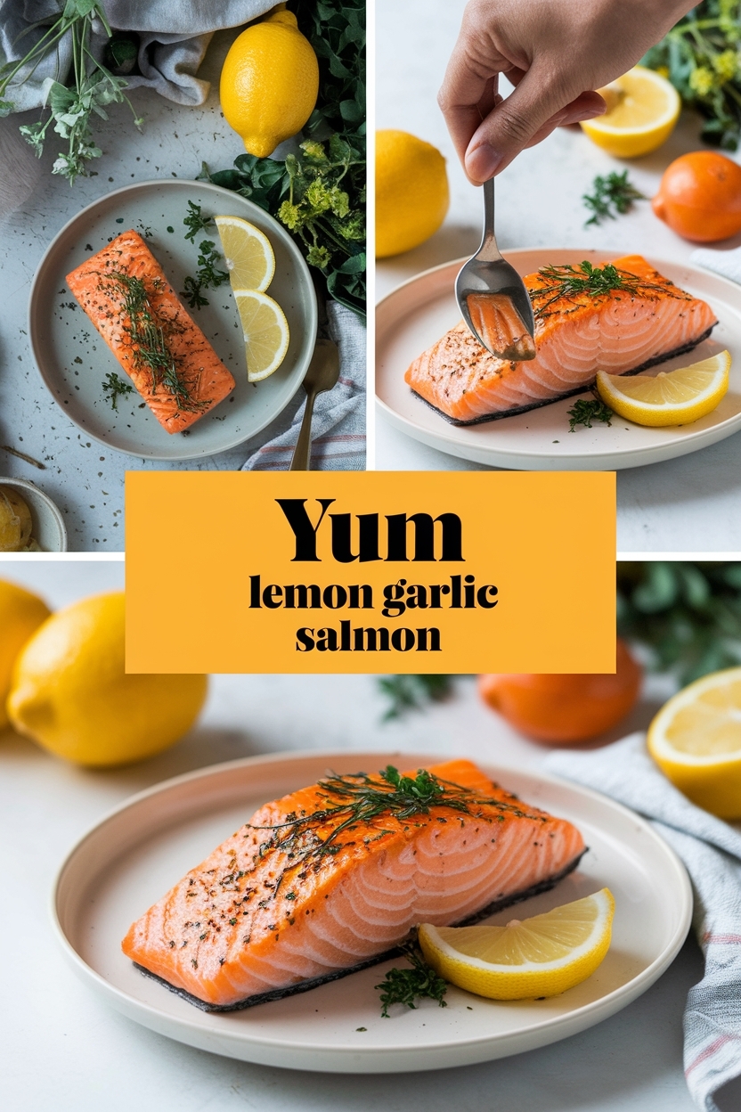 lemon garlic salmon