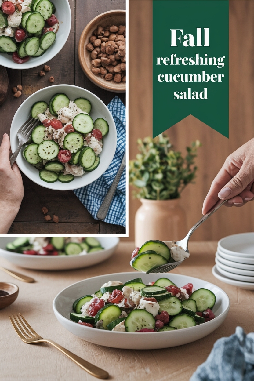refreshing cucumber salad