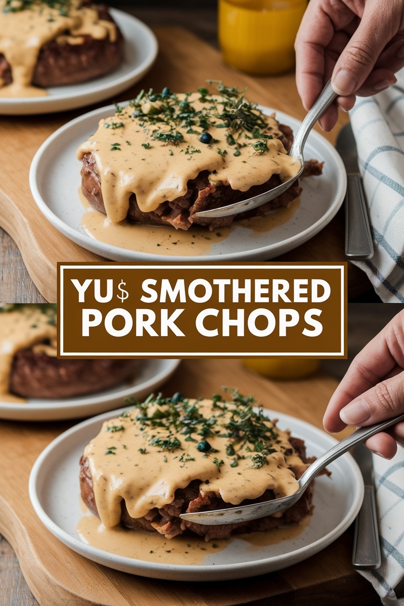 smothered pork chops