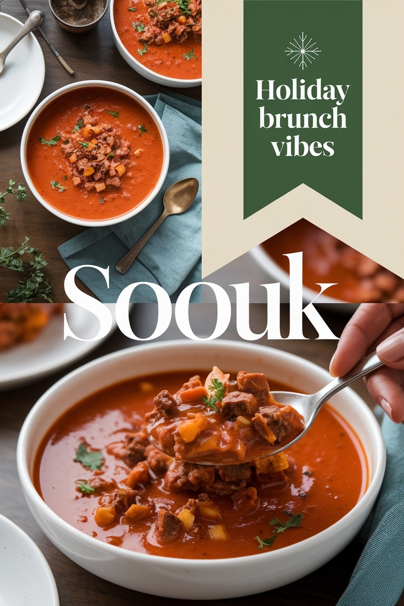 spicy sausage lasagna soup