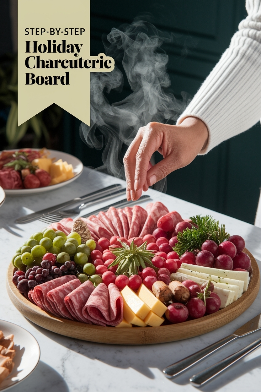 holiday charcuterie board