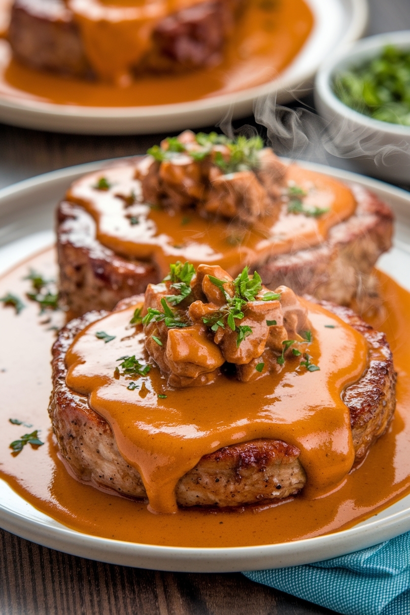 smothered pork chops