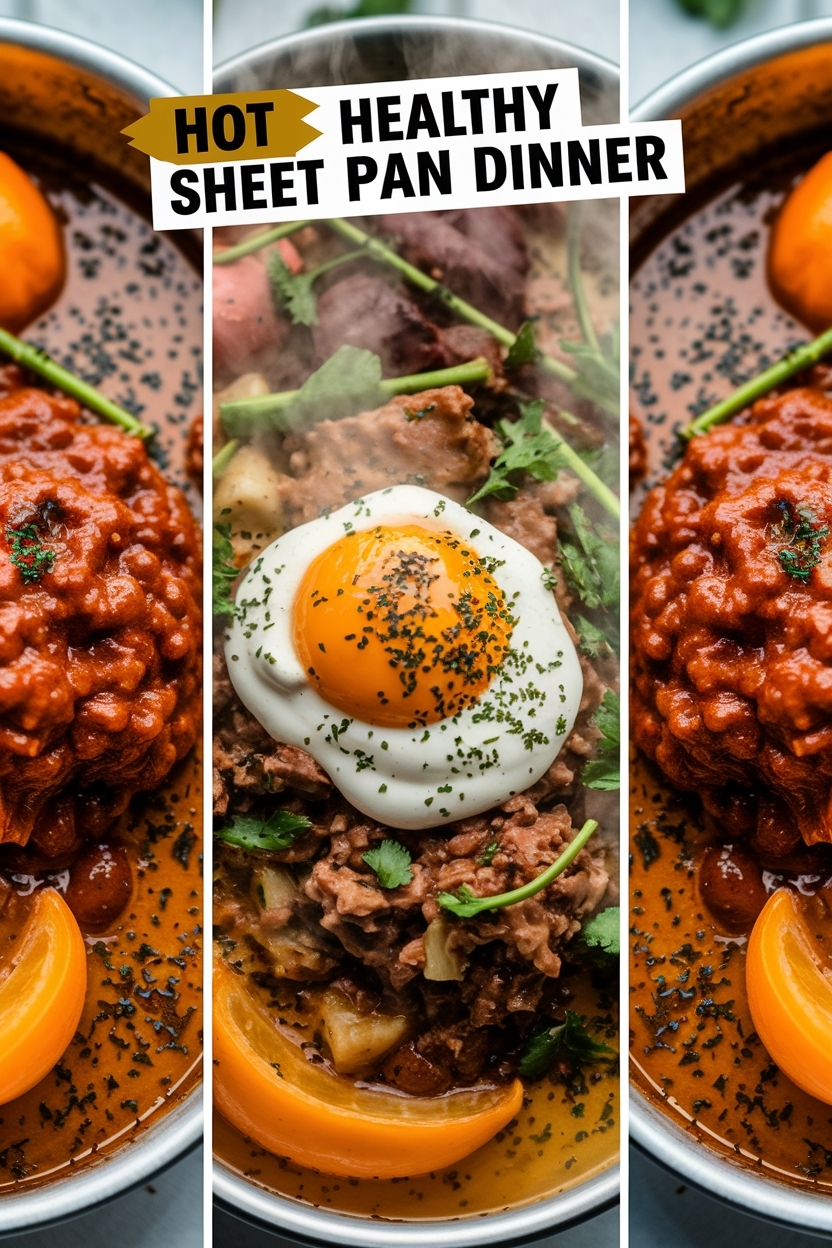 healthy sheet pan dinner