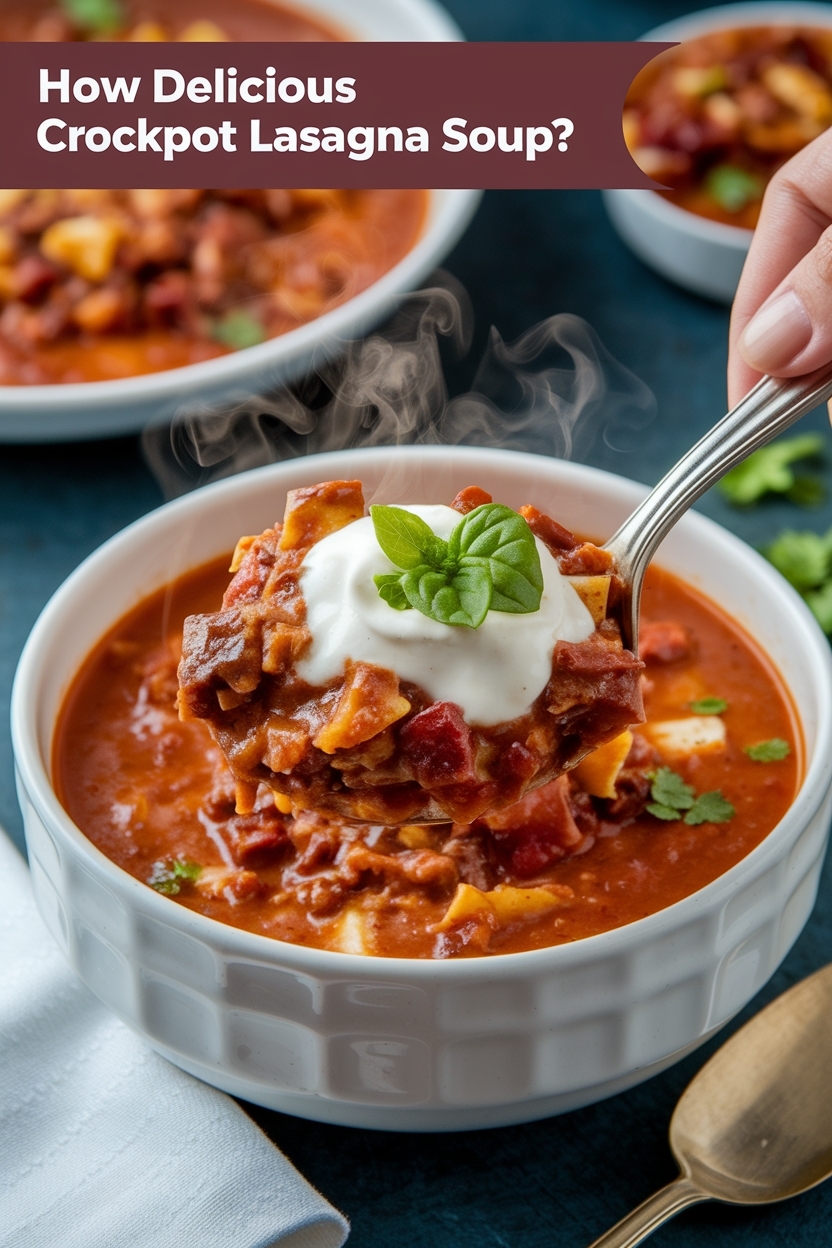 crockpot lasagna soup