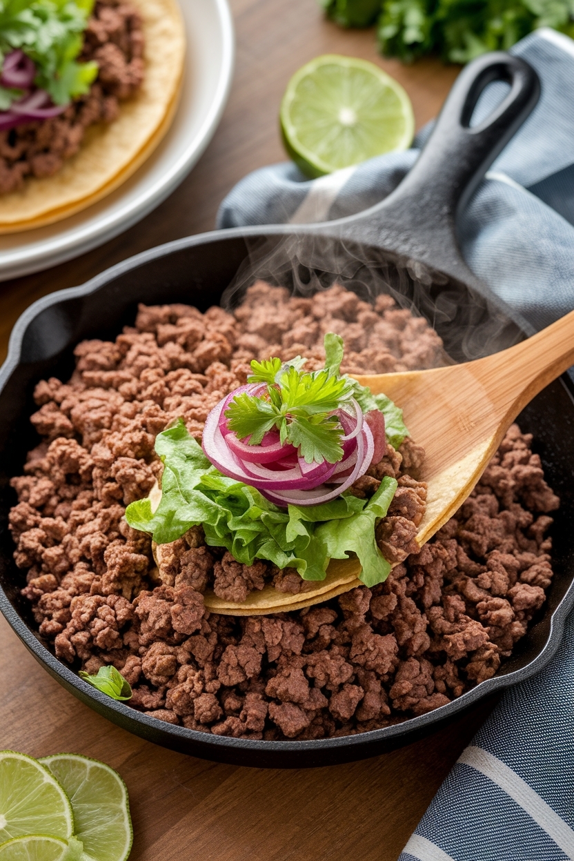 ground beef taco skillet