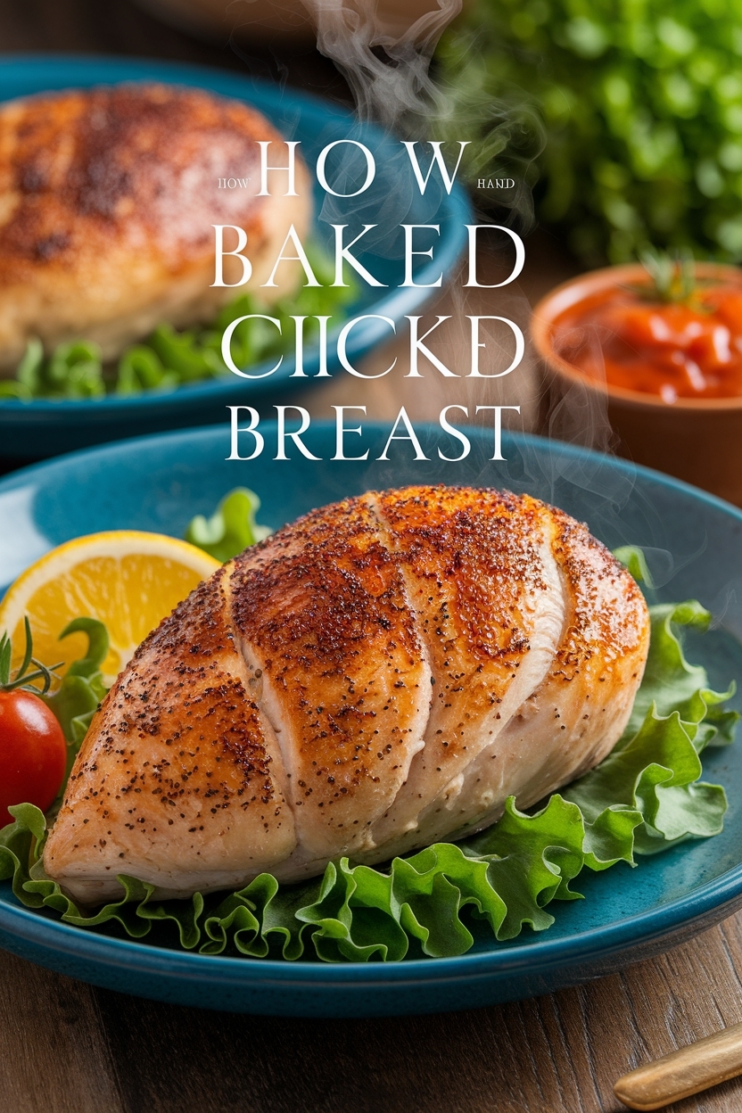 juicy baked chicken breast
