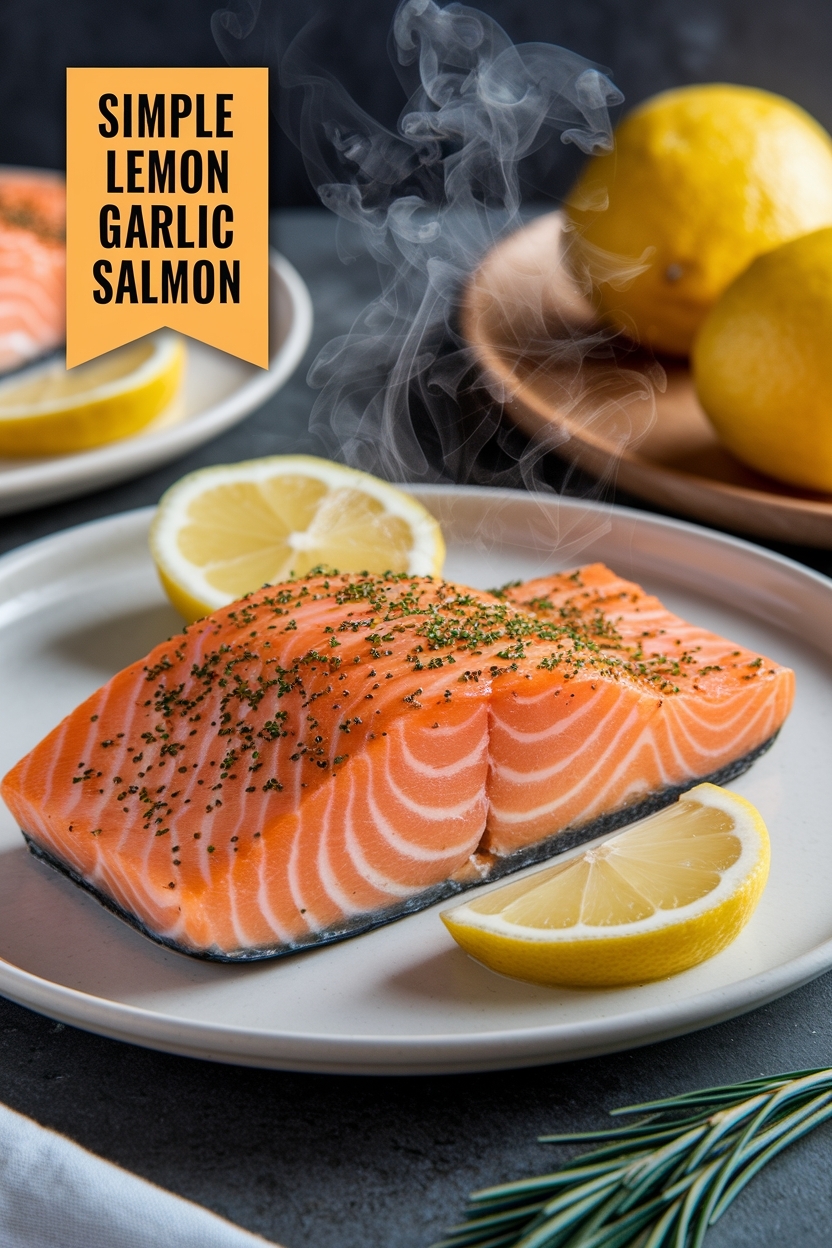 lemon garlic salmon