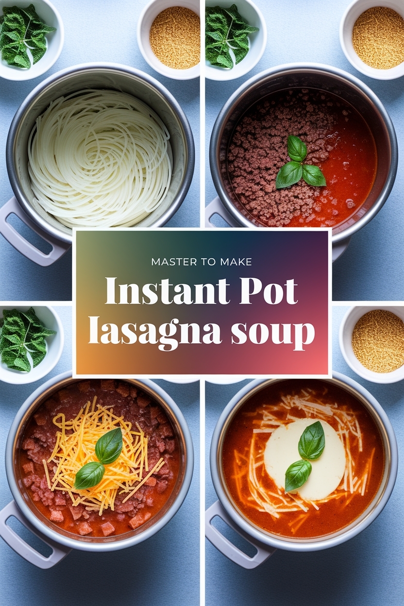 instant pot lasagna soup
