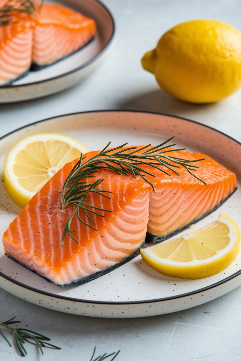 lemon garlic salmon