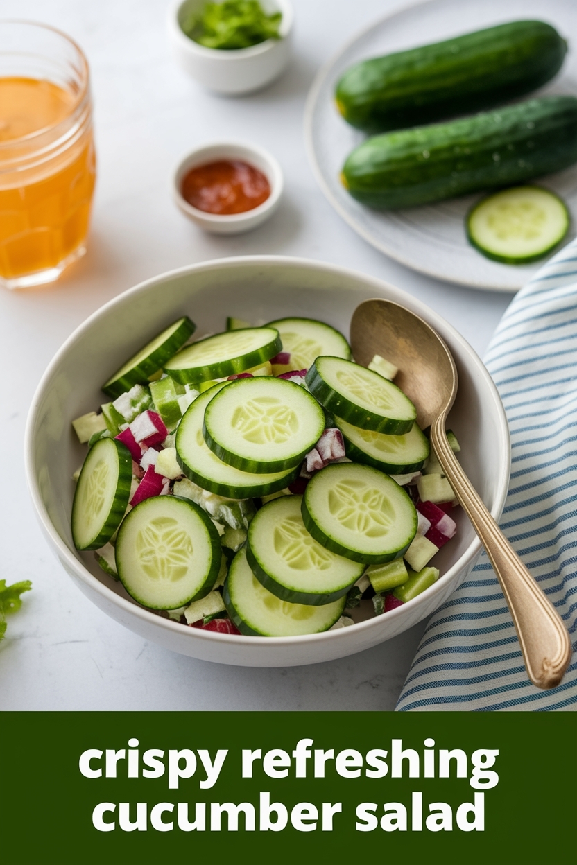 refreshing cucumber salad