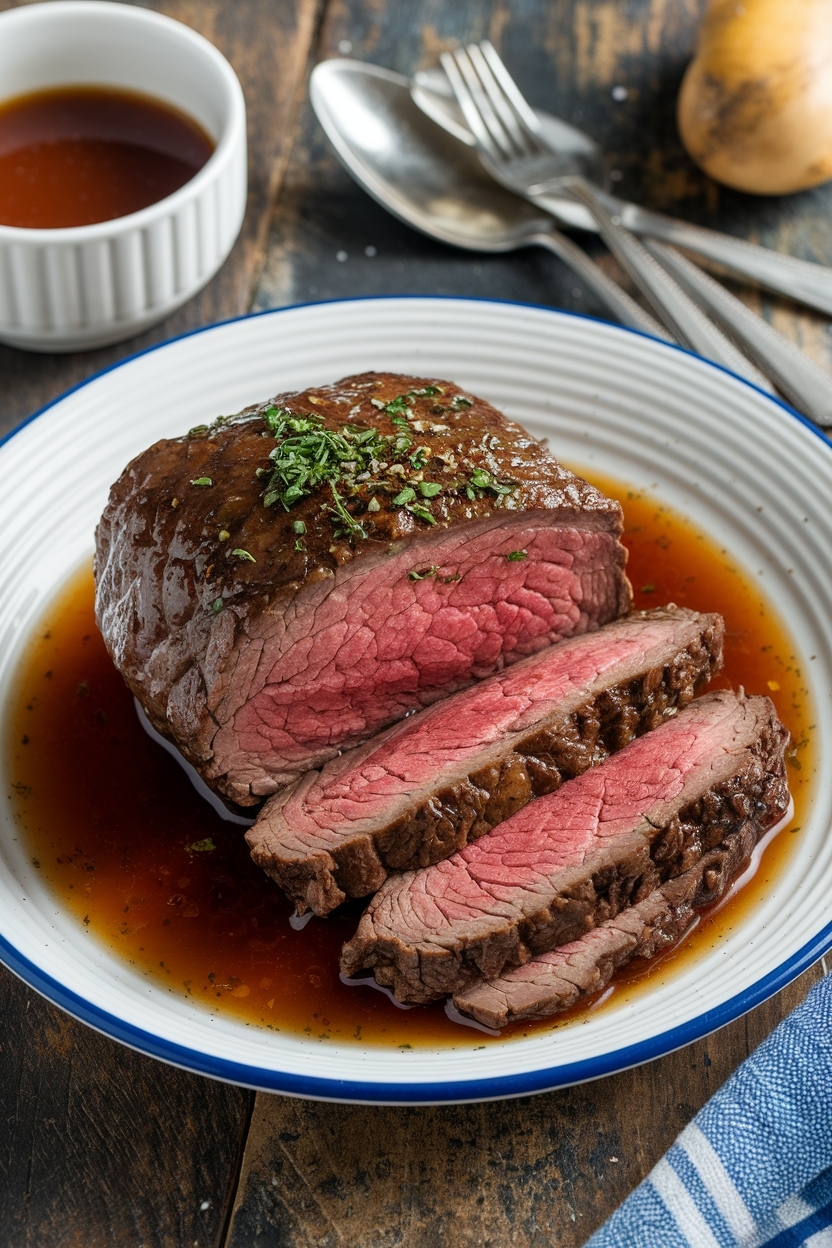 roast beef au jus recipe