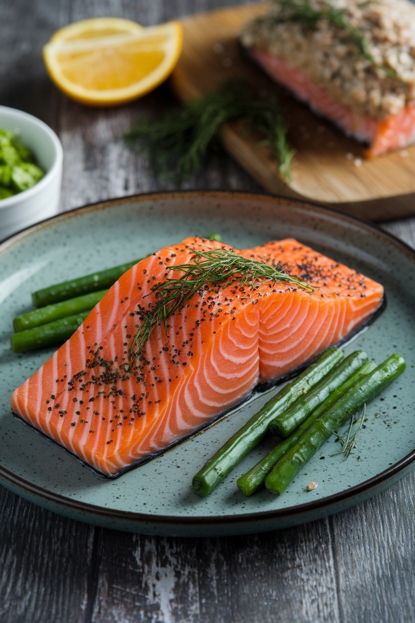 salmon dinner ideas closeup