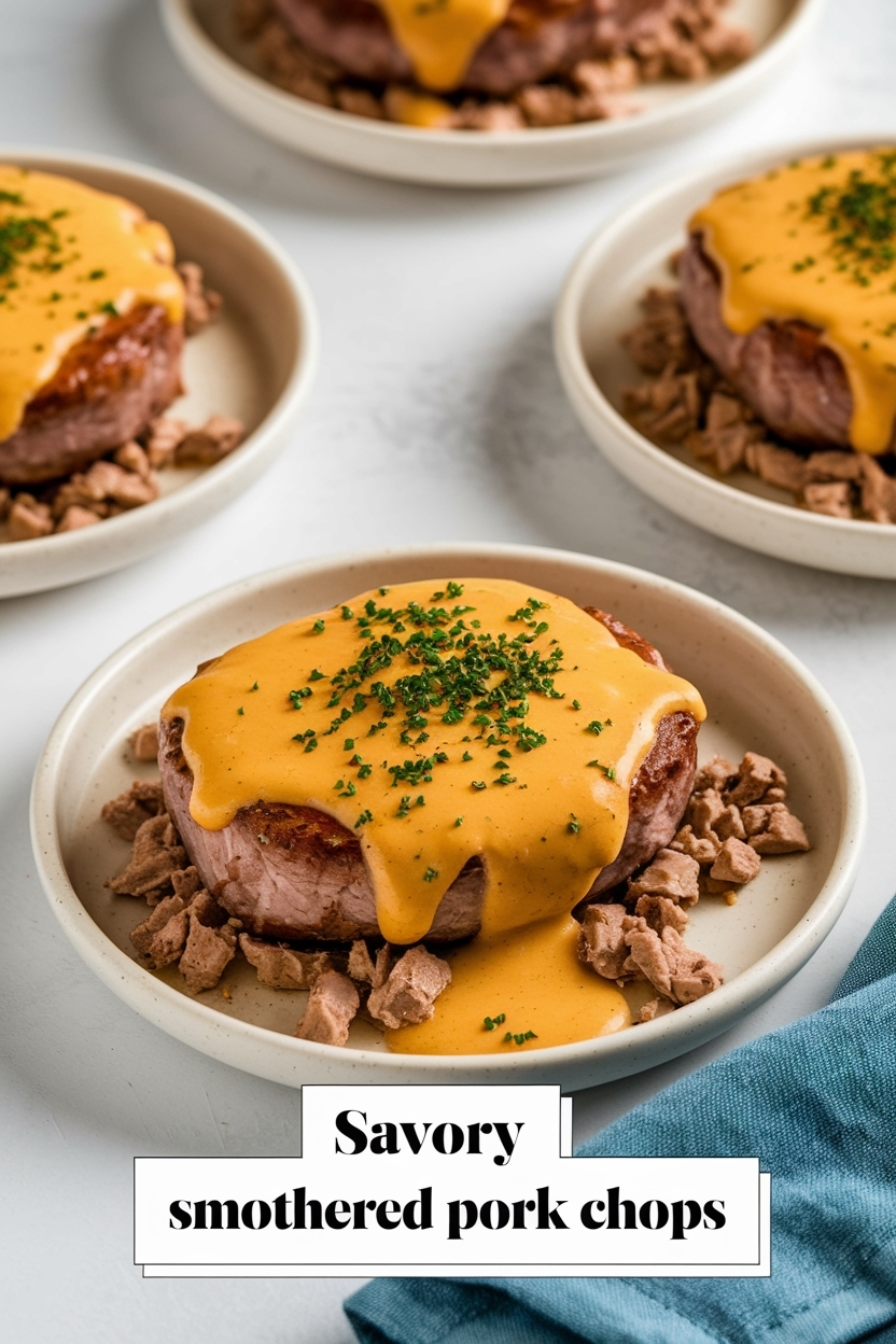 smothered pork chops