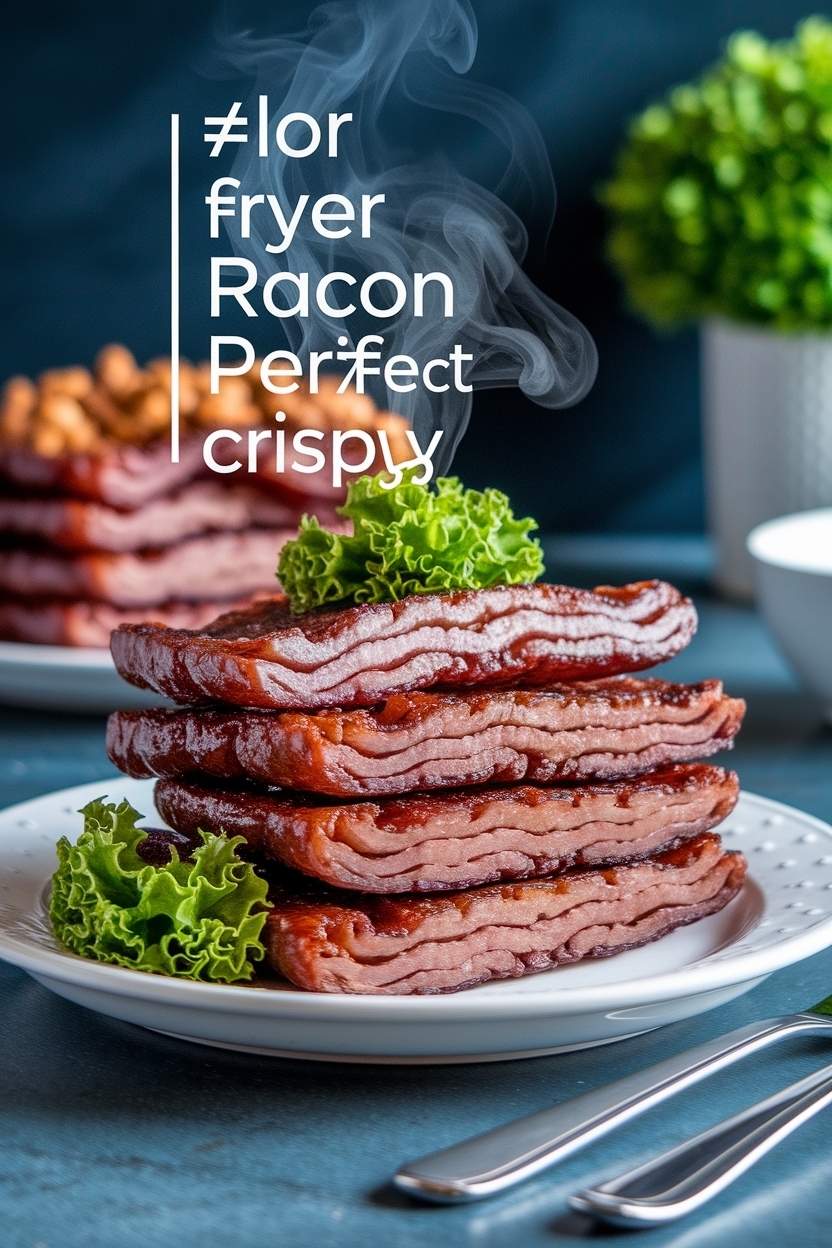 air fryer bacon recipe perfect crispy