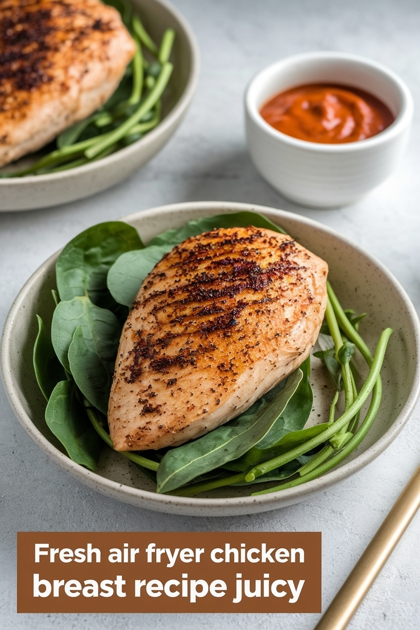 air fryer chicken breast recipe juicy