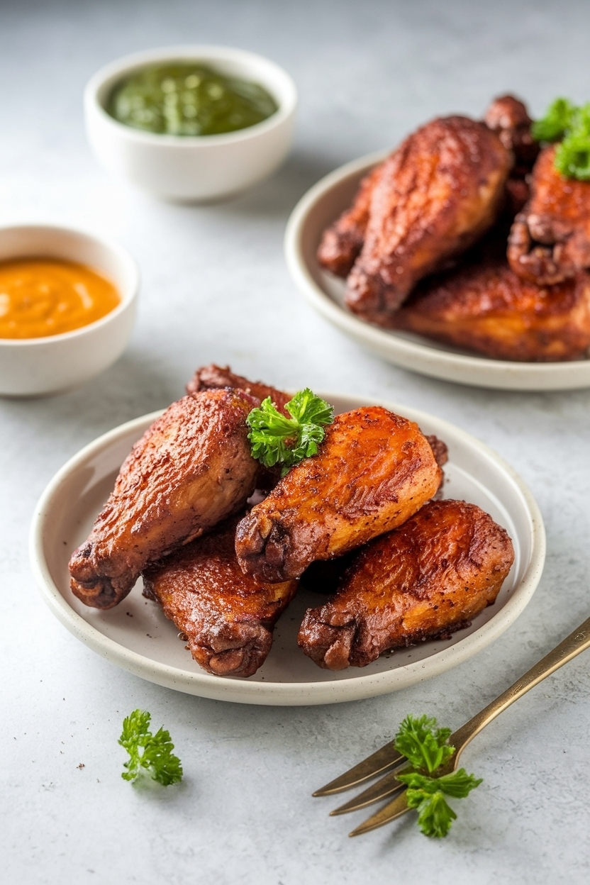 air fryer chicken wings recipe crispy