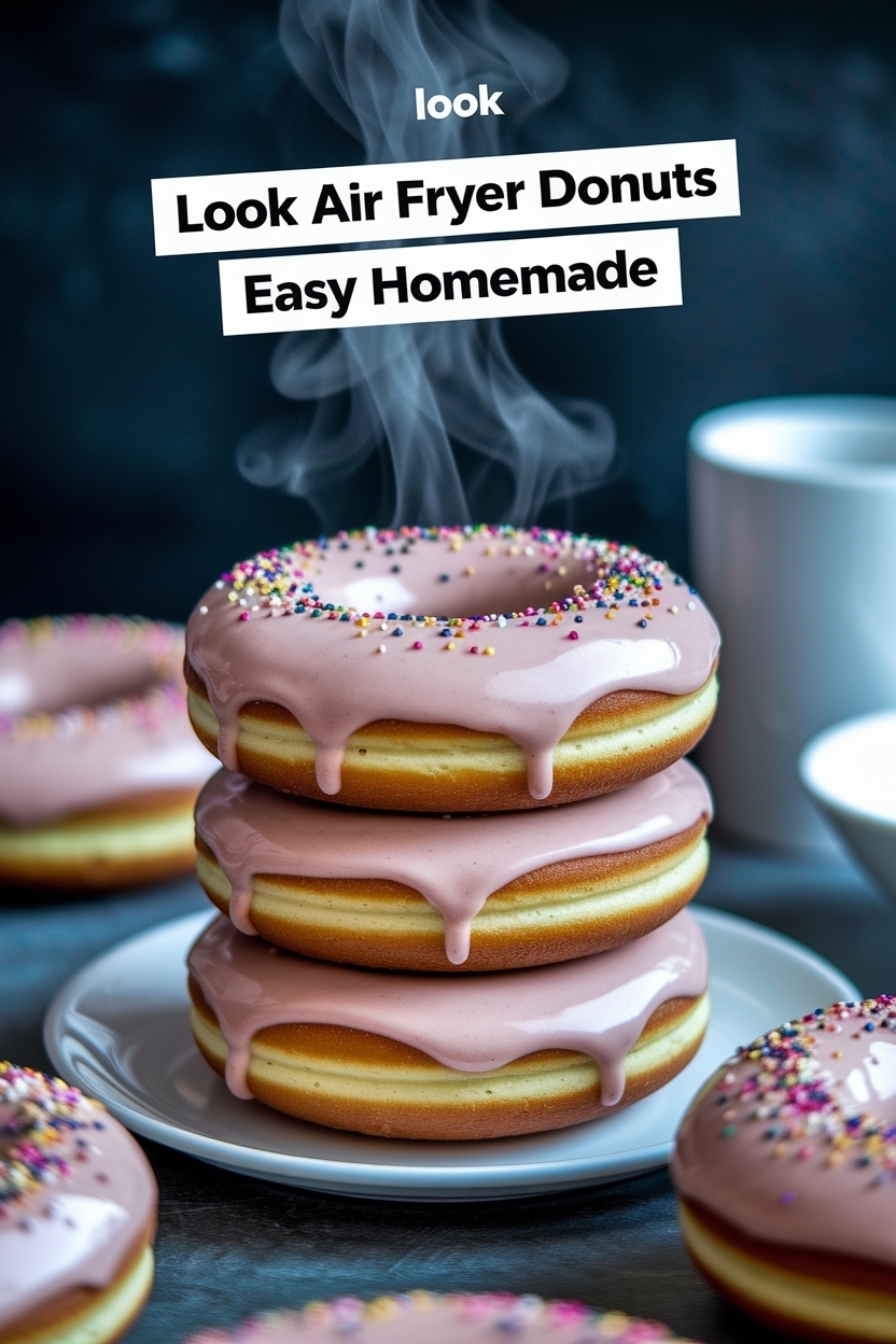 air fryer donuts recipe easy homemade