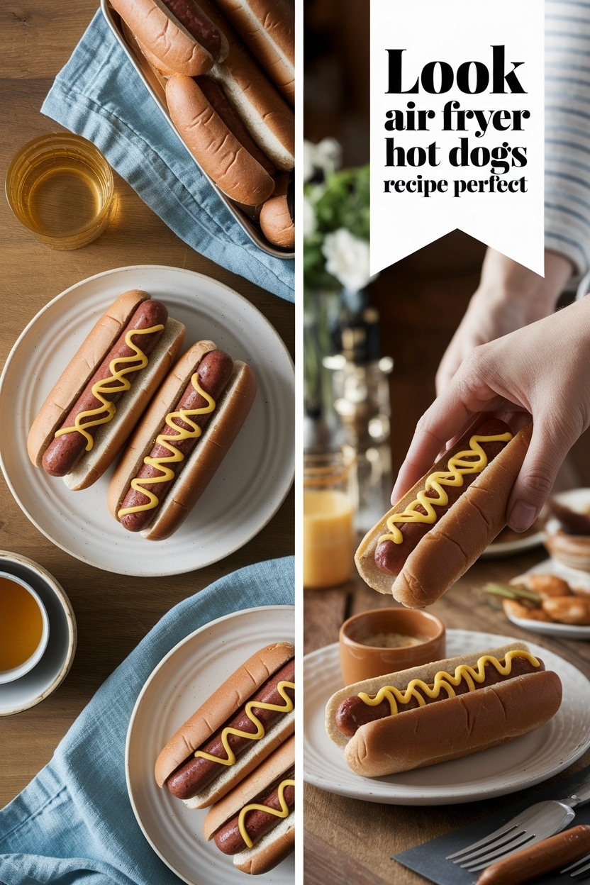 air fryer hot dogs recipe perfect