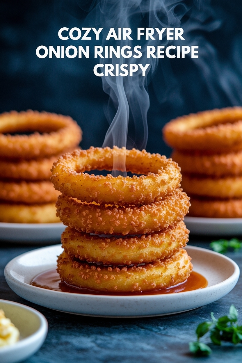 air fryer onion rings recipe crispy