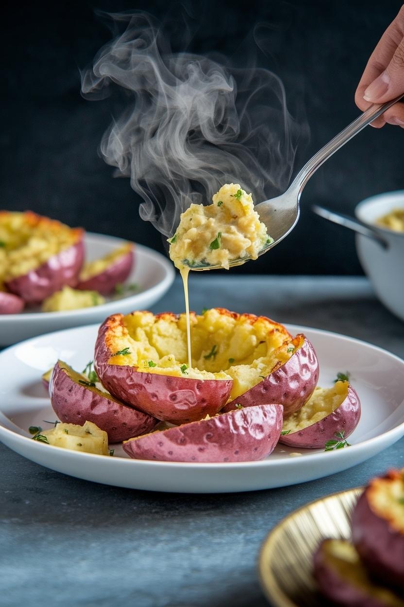 air fryer smashed potatoes recipe crispy