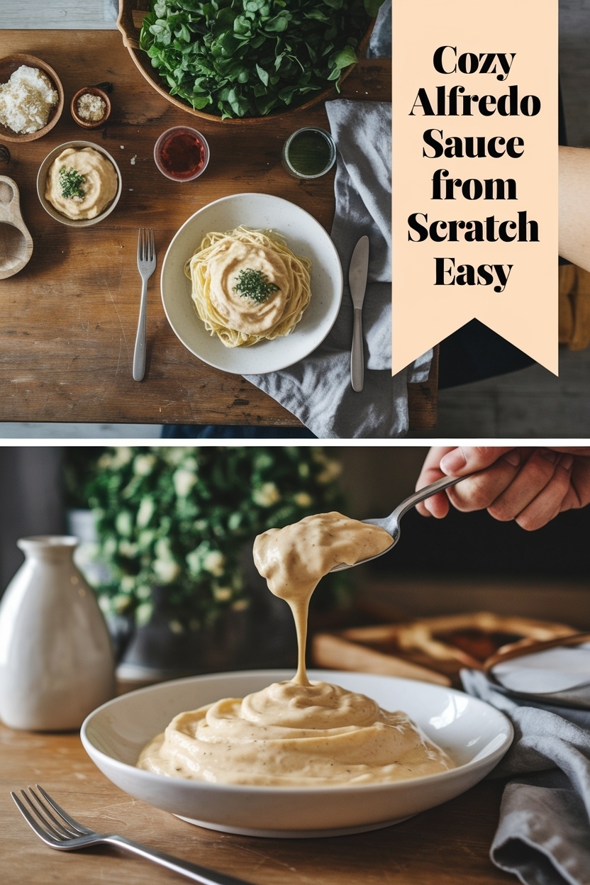 alfredo sauce recipe from scratch easy